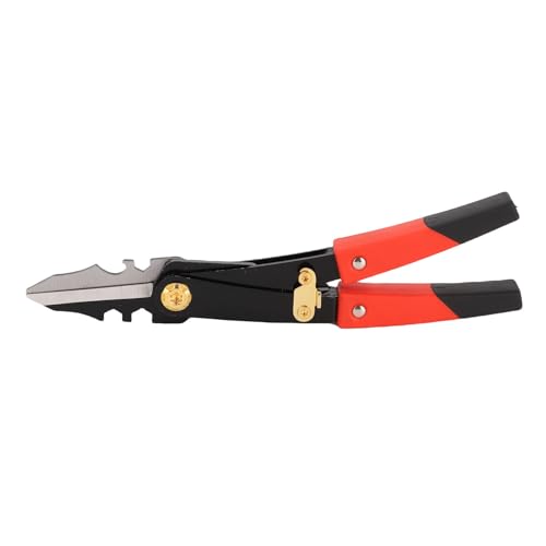 FTVOGUE Aviation Tin Snips Metal Cutter Shear High Hardness Industrial Grade for Heavy Duty Work
