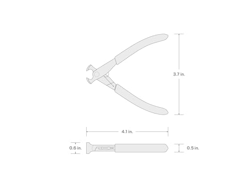 TEKTON Mini alicate de corte de extremidade | PMN64001