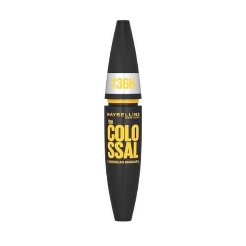 MAYBELLINE Máscara De Pestañas Colossal 36h Waterproof, Negro