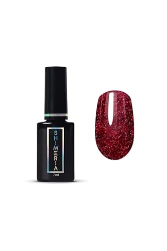 Shimeria Diamond Disco jel oje, 7 Ml, No:9291, Simli