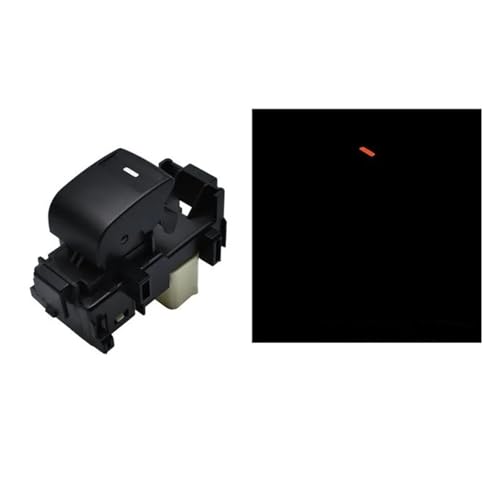 Interruptor de ventanilla única con iluminación LED naranja para coche 2
