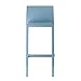 Sgabello Kate H.65 cm. in polipropilene per interni ed esterni (1, Azzurro)