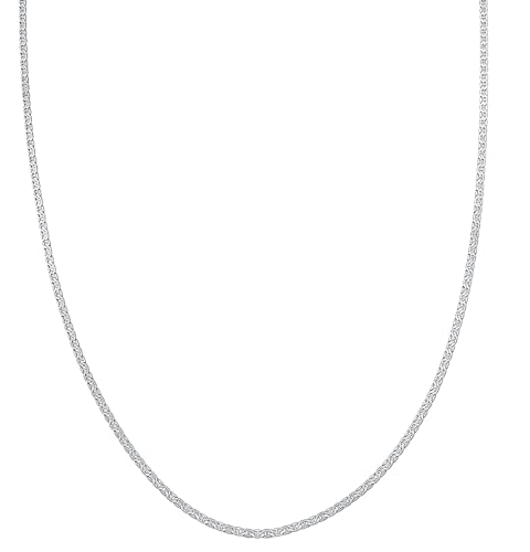 Collier gourmette Kuzzoi argent 925 homme femme chaîne de 55cm