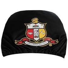 Kappa Alpha Psi Fraternity Headrest Cover- Black