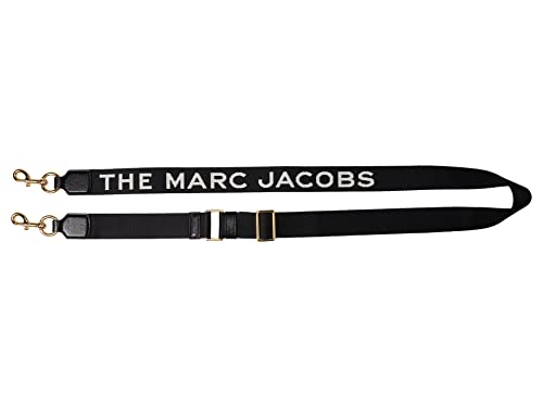 Marc Jacobs Webbing Strap Black/Gold One Size