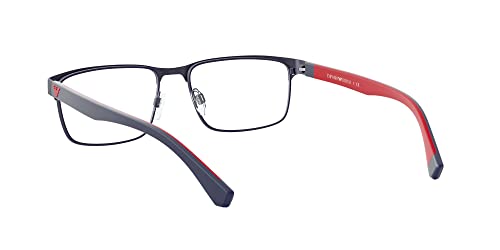 Image of Emporio Armani Mens EA1105 Rectangular Prescription Eyewear Frames