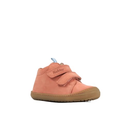 Richter Kinderschuhe Baby-Mädchen Maxi Lauflernschuh, apricot, 21 EU