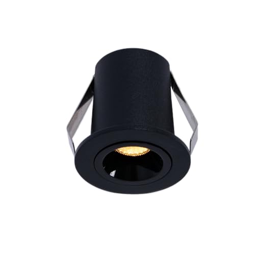 B·LED BARCELONA LED - Downlight LED empotrable circular 2W - Chip - UGR18 - Corte Ø 25mm - Negro