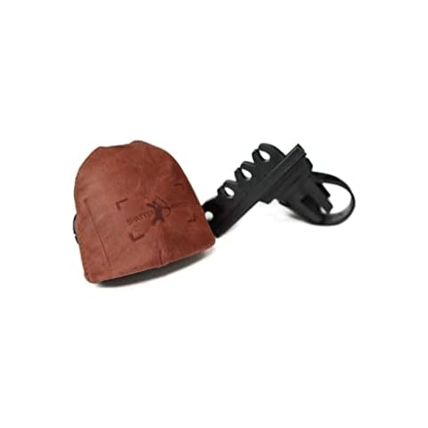 Shatterproof Archery Hunting Limb Mount Quiver | Recurve Bows | Longbows | Broad-Heads | Brandy, 4 Arrow | Traditional Archery Quiver | Strap On Cover