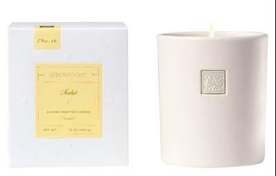 Aromatique Sorbet Cube 12 oz Glass Scented Jar Candle