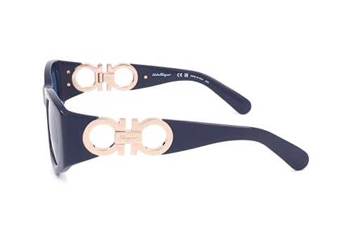 Ferragamo Women's Sf1082s 53Mm Sunglasses, Blue3