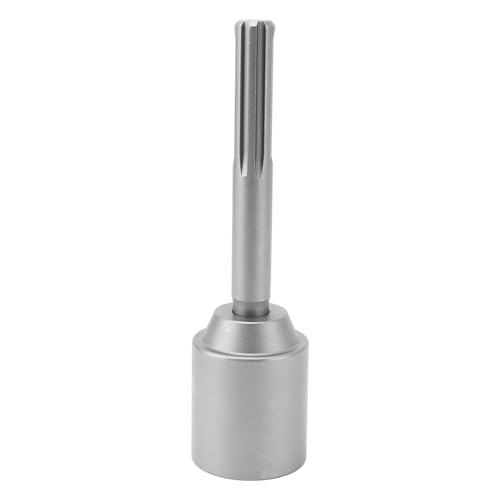 Conductor de poste en T, broca de acero con vástago de 5 hoyos Conductor de poste de cerca Conductor de poste de mano Accesorio de taladro de martillo de martillo de 20 cm de (Beufeelz5rCW-12)