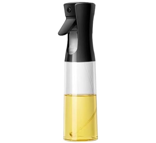 Genérico Pulverizador de Aceite Botella de Spray de 300ml, atomizador de Aceite Botella pulverizadora de Aceite especial freidora aire Aceite de Oliva Spray Dispensador de Aceite