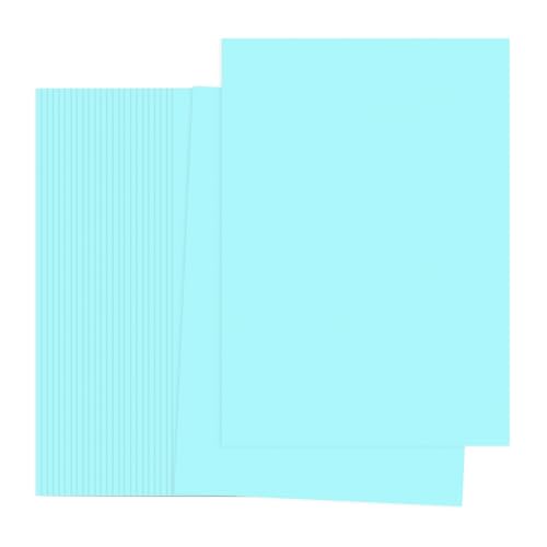 Papel de copia azul claro A4 para impresión láser y manualidades creativas PATIKIL