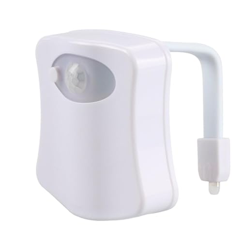 Senermter Lampe De Toilette, Veilleuse Led Pour WC, Veilleuse De Toilette Avec Capteur De Mouvement, Lumière LED De Toilettes À Changement De Couleur