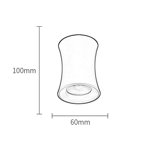 Spotlight lampe monopoint accent géométrique 15W plafonnier de surface indoor - 5
