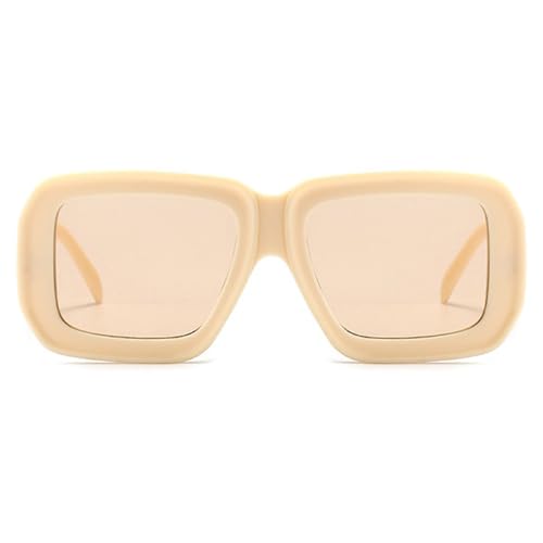 Image of Square Sunglasses For Women Men Trendy Fashion Rectangle Sunglasses Uv Protection Retro Vintage Womens Sunglasses