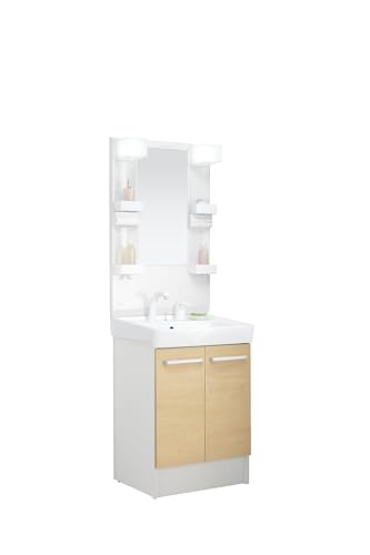 LIXIL(���N�V��) INAX ���ʉ��ϑ� �Z�b�g D7�V���[�Y �V���O�����o�[�����V�����[���� ���^�C�v �N���G�y�[�� D7N6-605SY-W/LP2W & 1�ʋ� LED ������~�߃R�[�g MD7X4-601YFJU