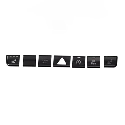 Autocollant bouton pour climatisation de voiture Benz CLA design anti-usure