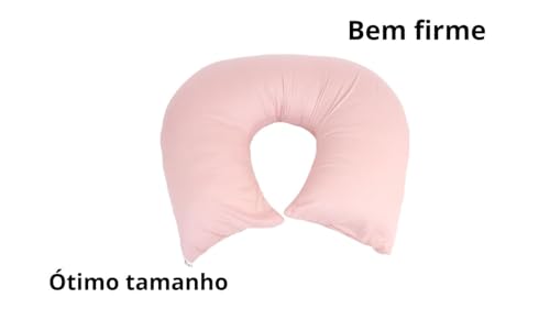 Almofada De Amamentação Rosê - Super Firme Bebê Querido