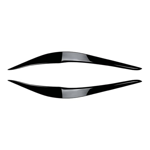 Cache-phares Noir Brillant pour BMW Série 2 F22 F23 F87 M2 2 Portes 2014-2021