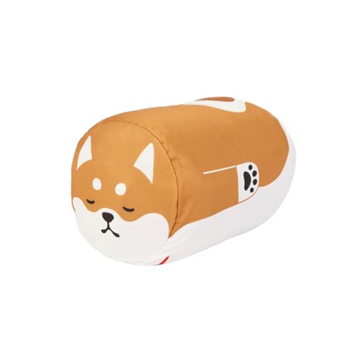 東洋ケース ひんやりおふとんクッションフレンズ サイズ 約直径20×長さ30cm WEB-COOL(ミニ しばいぬ)