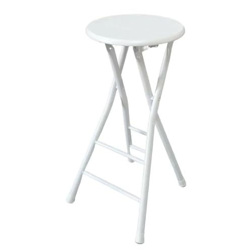 Taburete Plegable Cocina Blanco Marca Generic