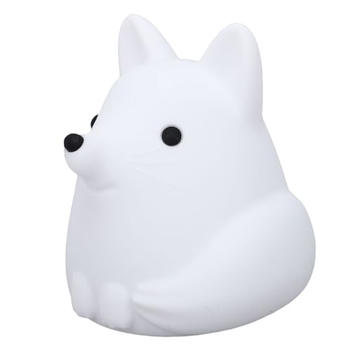 Lámpara de Noche Zorro Recargable USB de Silicona miniatura 7