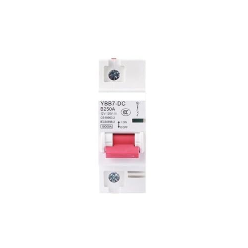 Disjoncteur monophasé CC pour sécuriser l'électricité du van en 24V