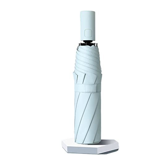 Parapluie pliant automatique bicolore HLTYGWX pour femmes