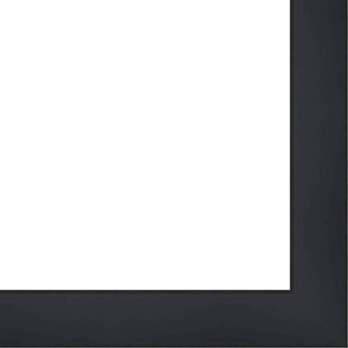 Picture Frame Moulding (Wood) 100ft Bundle - Traditional Black Finish - 3.25" Width - 1/2" Rabbet Depth