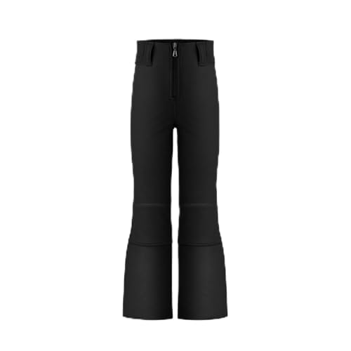 Pantalon de ski softshell 1121 noir fille Poivre Blanc contre le froid