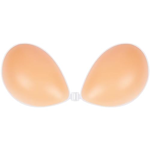 Niidor Adhesive Bra Strapless Sticky Invisible Push up Silicone Bra for