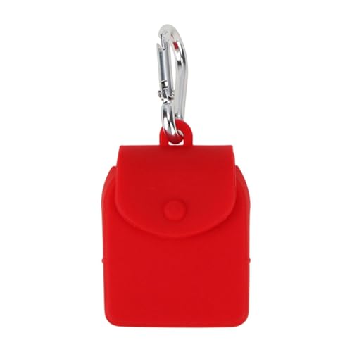 Petite Pochette pour Sac à Main – Sac de Rangement pour Sac à Dos à Suspendre, Petite Pochette de Voyage Portable | Petite Pochette en Silicone avec Mousqueton pour Sac à Main, clés, Monnaie, pailles