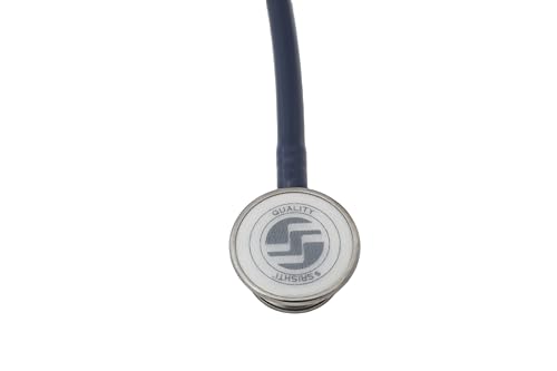 Image of THROB-SS|| VERSATILE ADULT AND PAEDIATRIC 2-SIDED CHEST PIECE|| ANODIZED ALUMINIUM HEADSET WITH COMFORTABLY ANGLED (Blue)