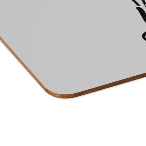 Set de table souple dessous en liège de grand format gris haute résistance - 4
