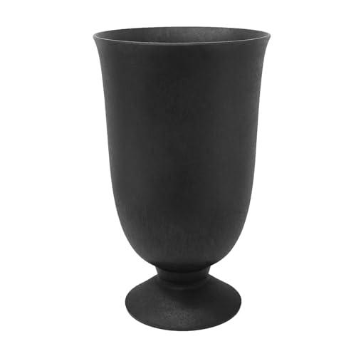 Tierra Verde Indoor & Outdoor Self-Watering Urn Planter, Cadence, 14"