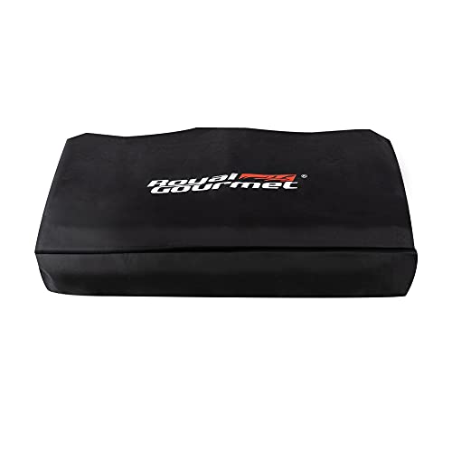 Creole Feast CR4002T 40-Inch Premium Oxford Griddle, Heavy-Duty Waterproof BBQ Cover for Weather Protection, Black