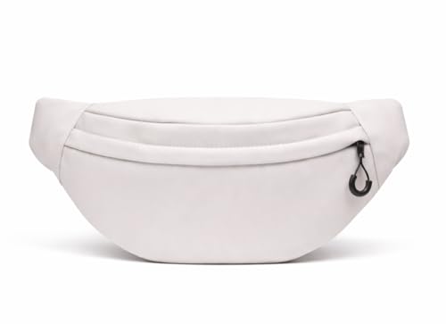 Image of WILDHORN Waist Bag for Men & Women | Crossbody Fanny Pack Sling Bag for Hiking, Travel, Camping, Outdoor Sports & Cycling | Adjustable Strap (Off-White)