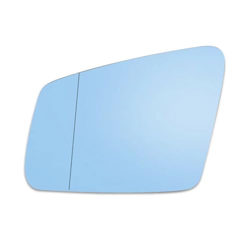 Miroir de rétroviseur gauche Benz W204 chauffant bleu pour remplacer une pièce cassée
