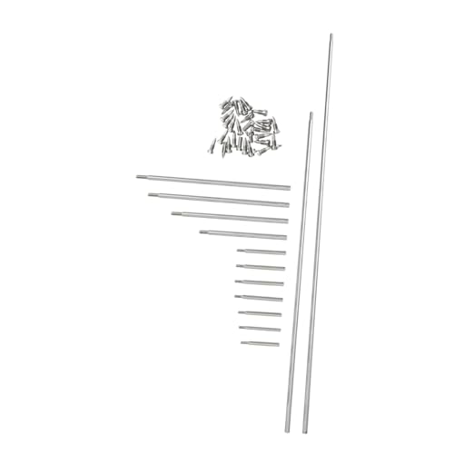 HANABASS 1 Set Saxophone Repair Tools Kit Bass Sax Maintenance Accessories with Threaded Rods Screws for DIY Enthusiasts and Professional Players