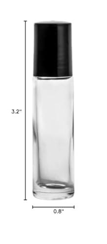 10ml Roll-On Bottles: Your Compact Companion for Stylish Convenience and Portable Luxury (Roll-on, 144, Count)4