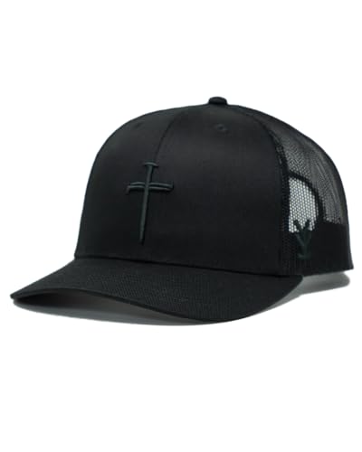Image of Yee Yee Apparel Men's Trucker Hat | Men's Trucker Hat with Adjustable Snapback, Men's Snap Cap with Apparel Patch or Embroidery, Pre-Curved Brim