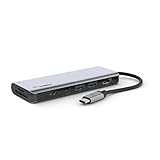 belkin adaptateur usb c Ports inclus : 4K HDMI 1.4, USB-C PD 3.0, 2 x USB-A 3.0 BC 1.2, lecteur de carte SD 3.0, micro SD 3.0, entrée / sortie audio 3.5 mm