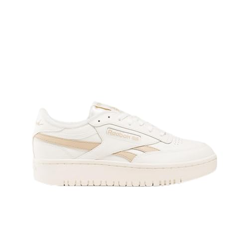 Image of Reebok Women's Club C Double Revenge Trainers, Chalk Oat Chalk, 9