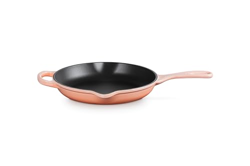 Image of Le Creuset Enameled Cast Iron Signature Round Skillet, 9 inch, Peche
