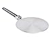 RUNZI Adaptateur Induction,Disque convertisseur de Plaque de Cuisson à Induction, Plaque de Diffusion de Chaleur, avec poignée et Base séparables (19 cm)