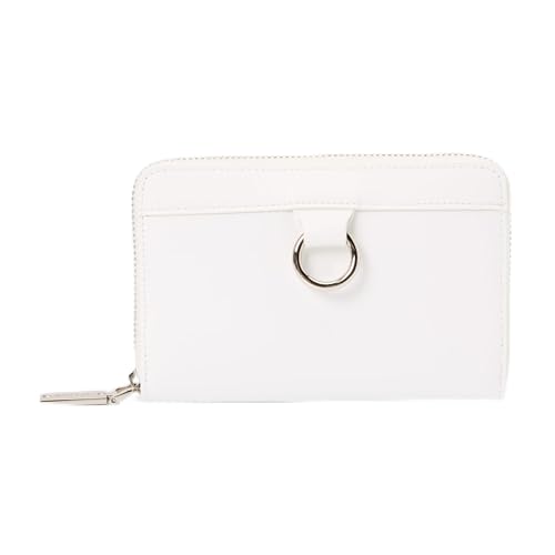Petit portefeuille blanc s pour femme style décontracté