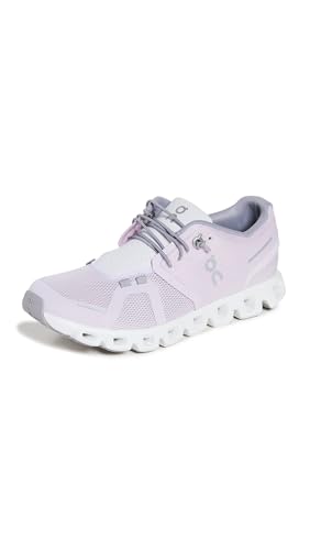 On Women's Cloud 5 Sneakers, Lily/Frost, 40.5 EU