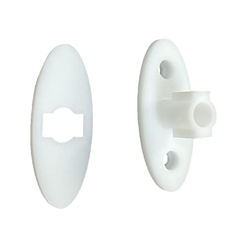 Image of TEYOUYI Mobile Attachment Connector Piece Replacement for 4moms mamaRoo, Toy Bar Conversion Attachment for Model 1037 Toy Holder for Mamaroo,Toy Bar Attachment Point and a Spacer,White